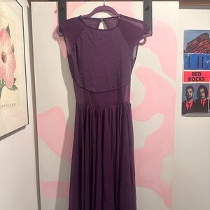 Purple dance costume Double Platinum Dance